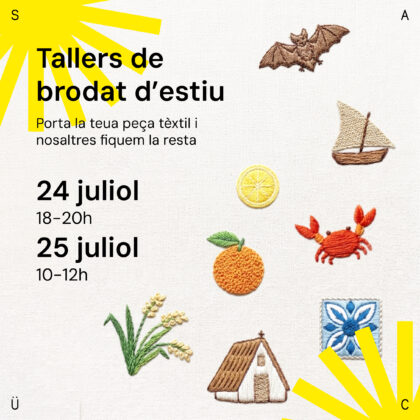 Taller de brodat d'estiu