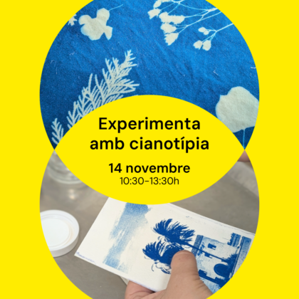 Experimenta amb cianotípia
